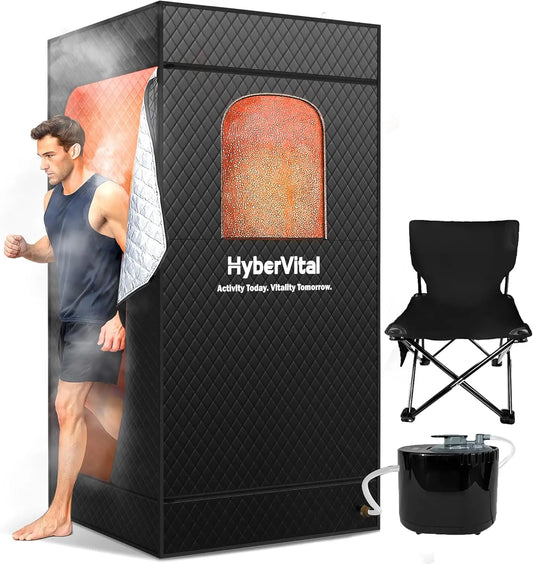 Hybervital Home Portable Steam Sauna Box