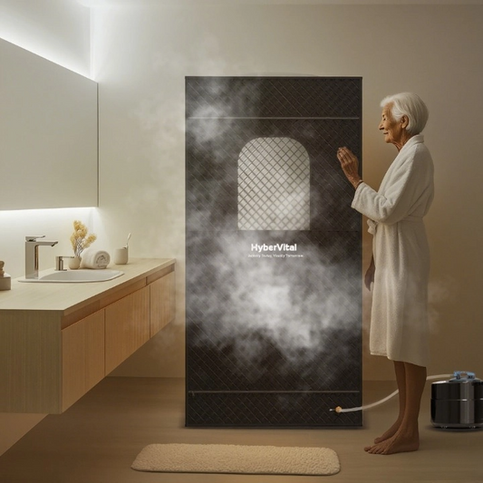 Portable Steam Sauna for People in Their Sixties