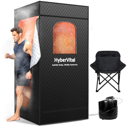 Hybervital Home Portable Steam Sauna Box